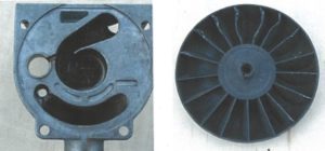 Combustion impeller damage